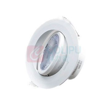 飞利浦 PHILIPS 嵌入式射灯 RS100B LED2 840 3W 220V D55 WB CN (暖黄)