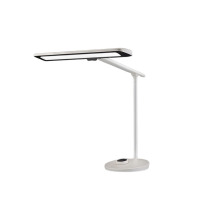 飞利浦 PHILIPS 护眼台灯 手动调节 插座 LED 白色 13.7W 底座 触摸开关;按钮开关 不可充电 Ra94.5 铝合金 (白色)