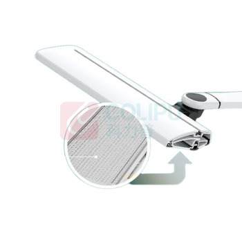 飞利浦 PHILIPS 护眼台灯 手动调节 插座 LED 白色 13.7W 底座 触摸开关;按钮开关 不可充电 Ra94.5 铝合金 (白色)