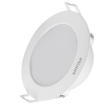 飞利浦 PHILIPS 7W led嵌入式筒灯吊顶用射灯孔灯95-105mm 6500K 白光