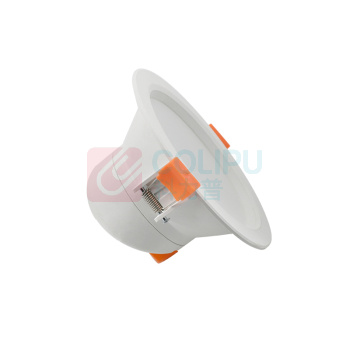 铭青 led感应筒灯嵌入式天花灯 2.5寸BGGBOQX05 5W(带光控) (暖光) 声光控智能感应筒灯 声光控
