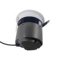 深照紫光 防眩光射灯筒灯 GS4561-12W 220V 色温5000K (灰色)