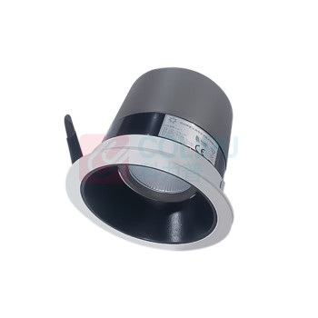 深照紫光 防眩光射灯筒灯 GS4561-12W 220V 色温5000K (灰色)