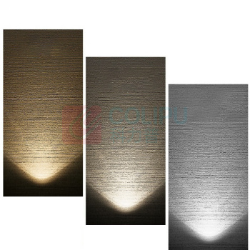 三棵松 COB射灯防眩led天花灯 12瓦-孔110-135 暖光4500K (白色) 酒店别墅聚光筒灯