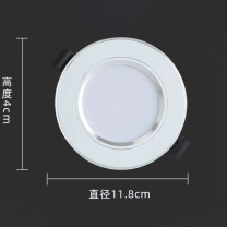雷士 嵌入式桶灯 9w 4000K开孔90-105MM