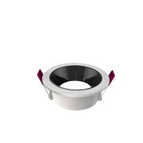 三棵松 超薄窄边防眩筒灯 亮白3.5寸12w(开孔95mm) 暖光3000K