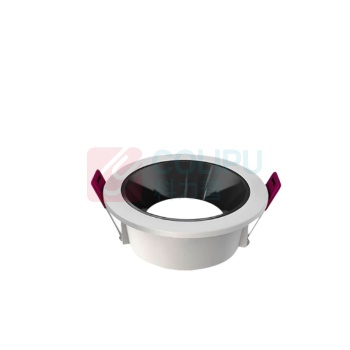 三棵松 超薄窄边防眩筒灯 亮白2.5寸7w(开孔75mm) 中性光4000K