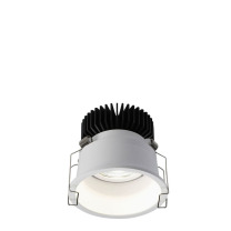 三棵松 窄边深防眩筒灯 SKS-SD-09 9w-开孔75mm 白壳 全光谱Ra98-莱福德-暖光3500K