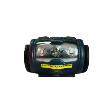 惠乐为 LED聚泛工作头灯 乐惠ML6002E 3W(聚光)2*1W(泛光)3.7V IP65 色温5500~6500K (黑色)