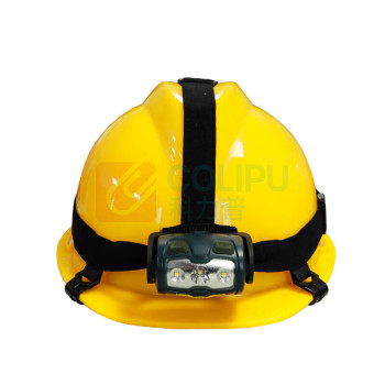 惠乐为 LED聚泛工作头灯 乐惠ML6002E 3W(聚光)2*1W(泛光)3.7V IP65 色温5500~6500K (黑色)
