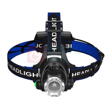 鲁橙 LED头戴式灯 LC0702T6 头戴式LED灯 续航6-10小时 感应充电式 18650锂电池