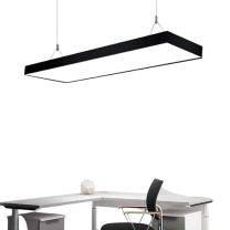 灯灵 吸顶灯 JD037 LED 单色白光 48W 黑色 开关式 5~8㎡ 2.7~3m(含) 亚克力 (黑色)