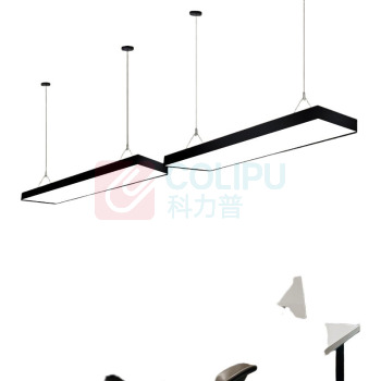 灯灵 吸顶灯 JD037 LED 单色白光 48W 黑色 开关式 5~8㎡ 2.7~3m(含) 亚克力 (黑色)