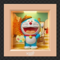 哆啦A梦 DORAEMON 职业小夜灯/画家/ RST10832