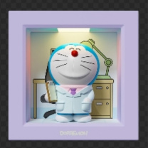 哆啦A梦 DORAEMON 职业小夜灯/医生/ RST10832