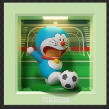 哆啦A梦 DORAEMON 职业小夜灯/运动员/ RST10832