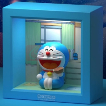 哆啦A梦 DORAEMON 相框小夜灯/蓝色/ RST10754