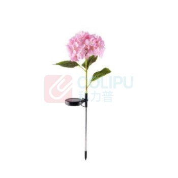 侑家良品 装饰灯仿真绣球灯 直径20cm*高68cm 户外防水