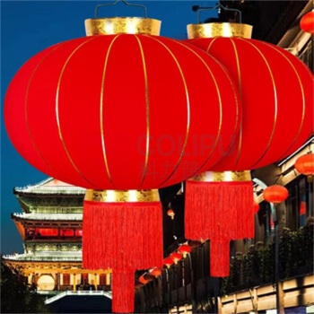 欧妮姿 新年灯笼 120#大红灯笼(对装)