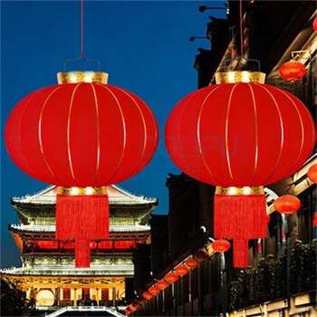 欧妮姿 新年灯笼 120#大红灯笼(对装)