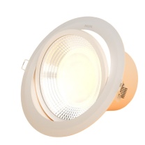 飞利浦 PHILIPS led射灯天花灯超亮牛眼灯嵌入式 RS100B 27W (3000K)开孔150-160mm