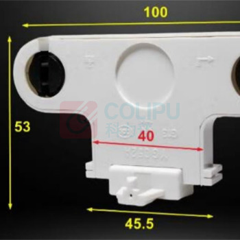 XMSJ T8格栅灯 双管灯脚 100mm*53mm*45mm