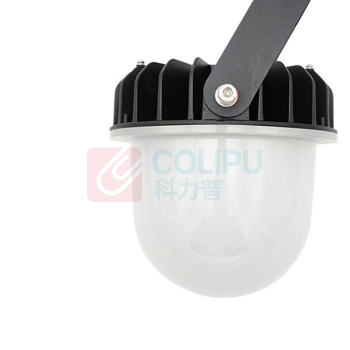 中跃 LED防眩平台灯 ZY9145-50W IP65 电压220V 白光 (黑色)