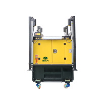 惠乐为 应急发电照明装置 LB6182B-100K 220VAC 3*30W IP65 举升高度2.2m 发电机供电 (黄色)