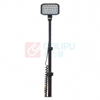 惠乐为 LED储能应急方舱照明灯 HWS1020K 12VDC 60W IP65 举升高度1.5m 电池供电 (黄色)