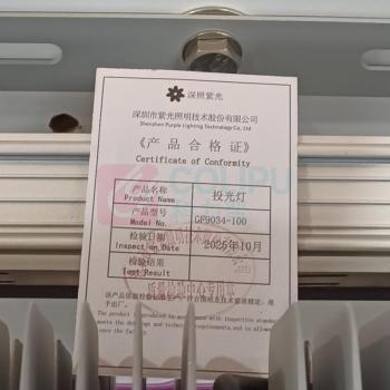 深照紫光 防水防尘防腐泛光灯 GF9034-100