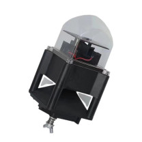豫眺望 光感强音警示灯 YTW-04A 5W (黑色) IP65 DC1.8V 3500K