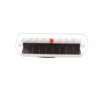 安赛瑞 太阳能警示灯 8K00016 8cm迷你短款彩色 材质:ABS 规格:8x2.4x1.7cm