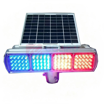 雷发 LED太阳能爆闪灯 LF-SPBS-12 DC24V 8W 红蓝双色 色温:3000-6500K