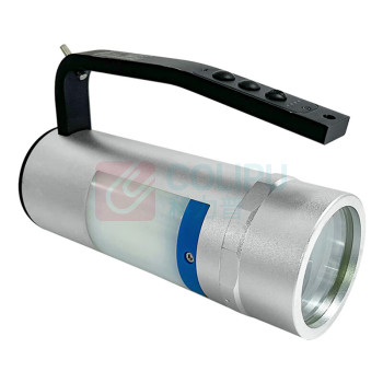 深照紫光 探照灯 YJ1201D Ф72*119*189MM 主灯2*13W/侧灯2*6W