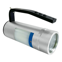 深照紫光 探照灯 YJ1201D Ф72*119*189MM 主灯2*13W/侧灯2*6W