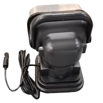 维莱奥斯 智能遥控车载探照灯 YKD1001 50W 5500K IP65 12V 白光 LED (黑色)
