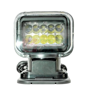维莱奥斯 智能遥控车载探照灯 YKD1001 50W 5500K IP65 12V 白光 LED (黑色)