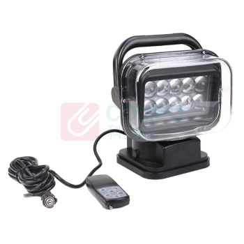 维莱奥斯 智能遥控车载探照灯 YKD1001 50W 5500K IP65 12V 白光 LED (黑色)
