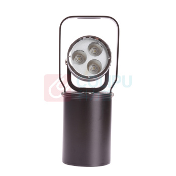 恒盛 轻便式多功能LED探照灯 BJ951 9W IP65 续航时间:强光8h 工作光16h 11.1V 白光 约7500K 黑色