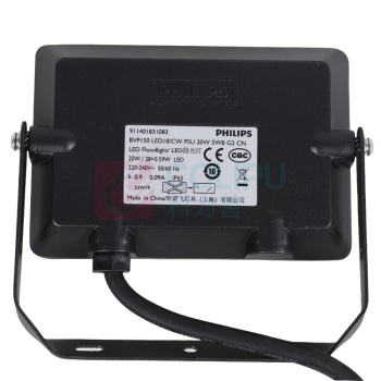飞利浦 PHILIPS 投光灯 BVP150 LED 4000K IP65 125*85*24mm 压铸铝 20W