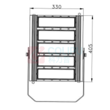 WAROM 华荣 三防LED投光灯 HRZM-GT313-XL300-T 300W