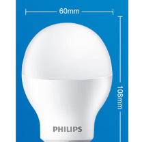 飞利浦(PHILIPS)LED灯泡节能灯 7W-6500K E27螺口 7W