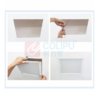 三雄极光pak led集成嵌入式吊顶灯具 晶明12W-6500K正白光-250X250mm 250*250mm 6500k