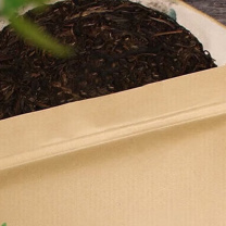 八海鸟 茶叶密封袋 牛皮纸 20支/袋 375g