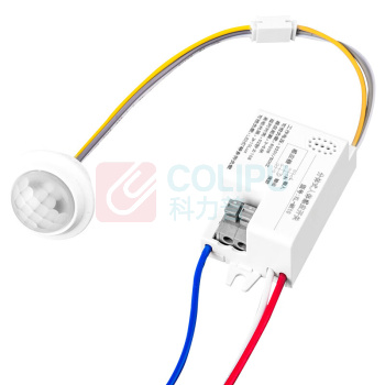国际电工 人体感应开关 220V 500W 分体式人体感应(带消防) 500W 分体式人体感应