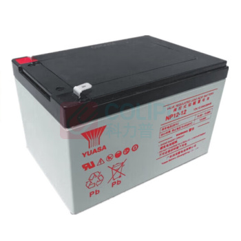 汤浅 NP12-12 铅酸免维护蓄电池 12V12AH UPS蓄电池 NP12-12