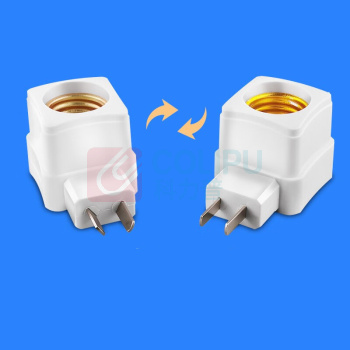 腓立比 led灯泡插入式家用带开关 自带按钮E27通用灯头10W 带开关 LED节能插座小夜灯 10w