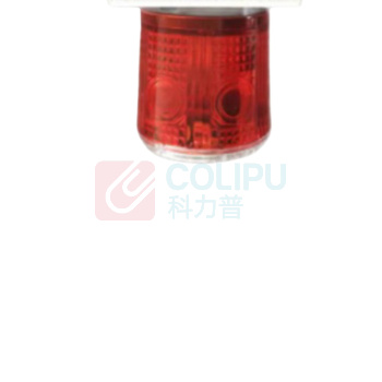 维莱奥斯 太阳能警示灯装置 XHD1002-1.5w 1.5w IP65 DC3.7V 红光 3000k 续航时间4.5天 (红色)
