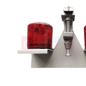 维莱奥斯 太阳能警示灯装置 XHD1002 3w IP65 DC3.7V 红光 3000k 续航时间9天 (红色)