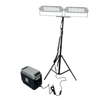 惠乐为 户外移动电源灯 LB6006G-2000 2000W 220V 色温:5500K~6500K LED (黑色)
